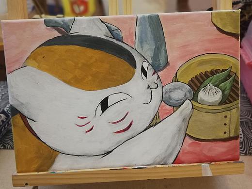 貓老師 夏目友人帳（個人主頁-ZMzI5MTgzMjA=） - 繪畫 - 站酷設(shè)計師胸懷小志原創(chuàng)素材 - 站酷ZCOOL