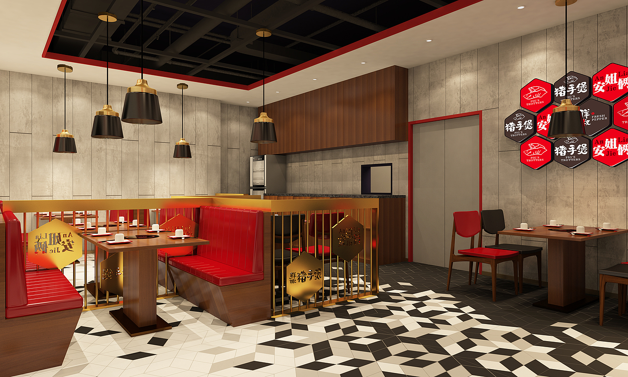 0218设计作品/安姐俩猪手煲（图ZMTk4MTI1NzI0） - 家装设计 - 站酷设计师奔跑的小奋斗原创素材 - 站酷ZCOOL