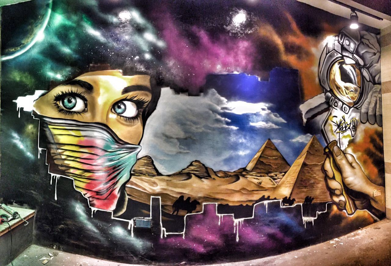 岳阳大象是你不懂的涂鸦工人