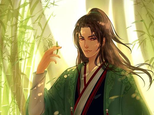 商业插画   古风人物   古装美男