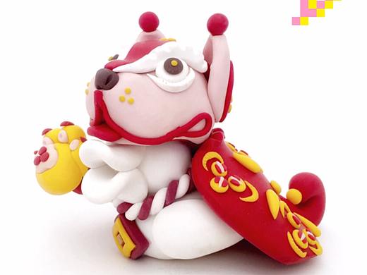 拜年贴—桃士多DOSTO CLUB十二生肖系列之戌狗原型设计