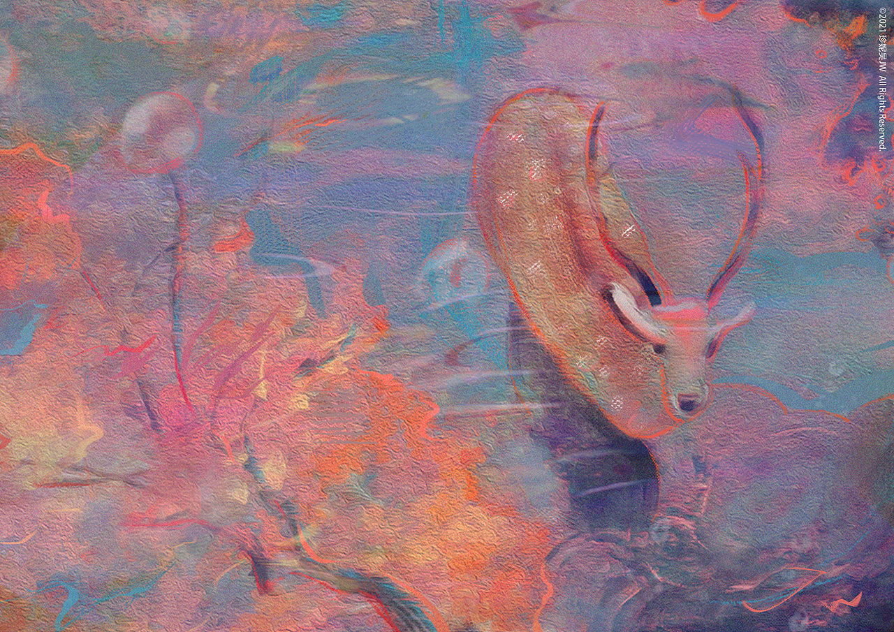 圣诞快乐插画合辑 | 麋鹿