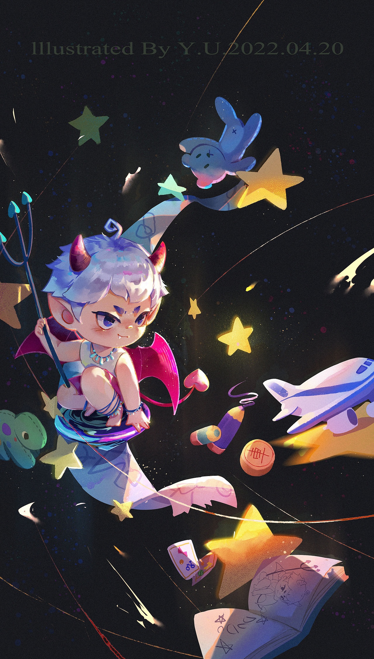 儿童插画图组1-3（图ZMzAwNzI5NTQ0） - 儿童插画 - 站酷设计师歪又YU原创素材 - 站酷ZCOOL
