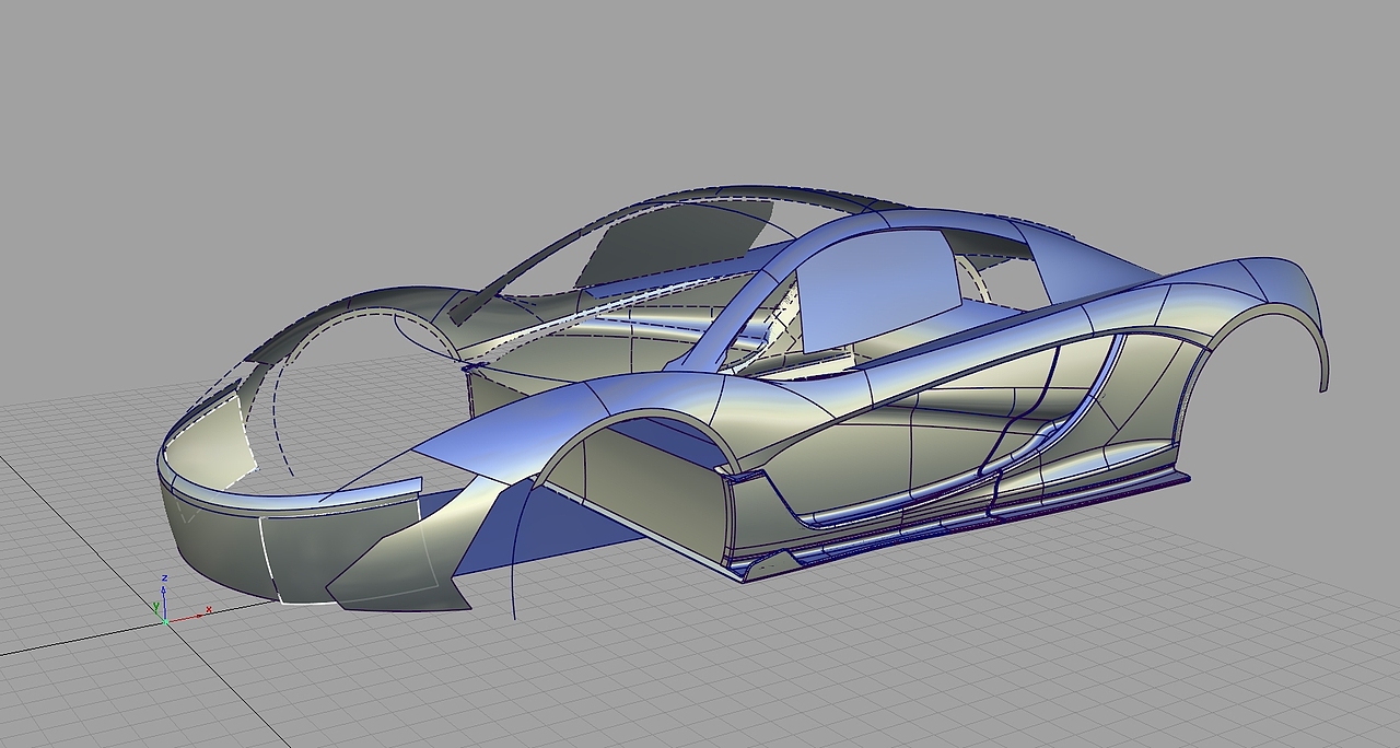 McLaren P1 Alias 建模教程（图ZOTM3OTY1ODg=） - 交通工具 - 站酷设计师Adleyou原创素材 - 站酷ZCOOL