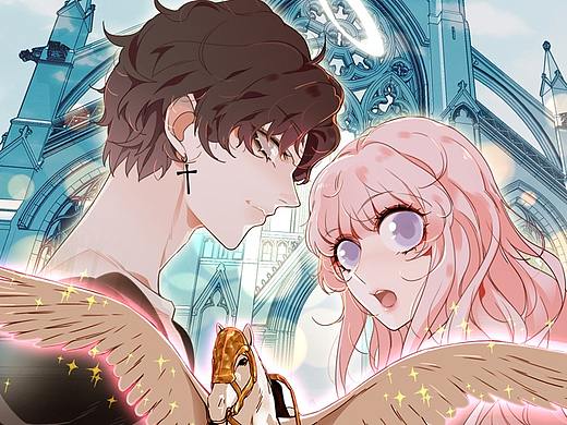 《孤独又叛逆的神》原创漫画 封面李雷雷漫画