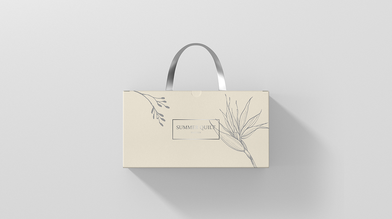 蚕丝家纺包装设计2