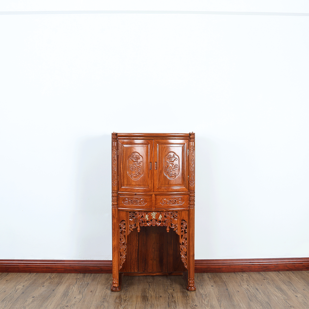 三层佛中式古典带门神台拍摄 佛教用品摄影（图ZMTc3NDcwNDAw） - 产品摄影 - 站酷设计师岞海印象原创素材 - 站酷ZCOOL