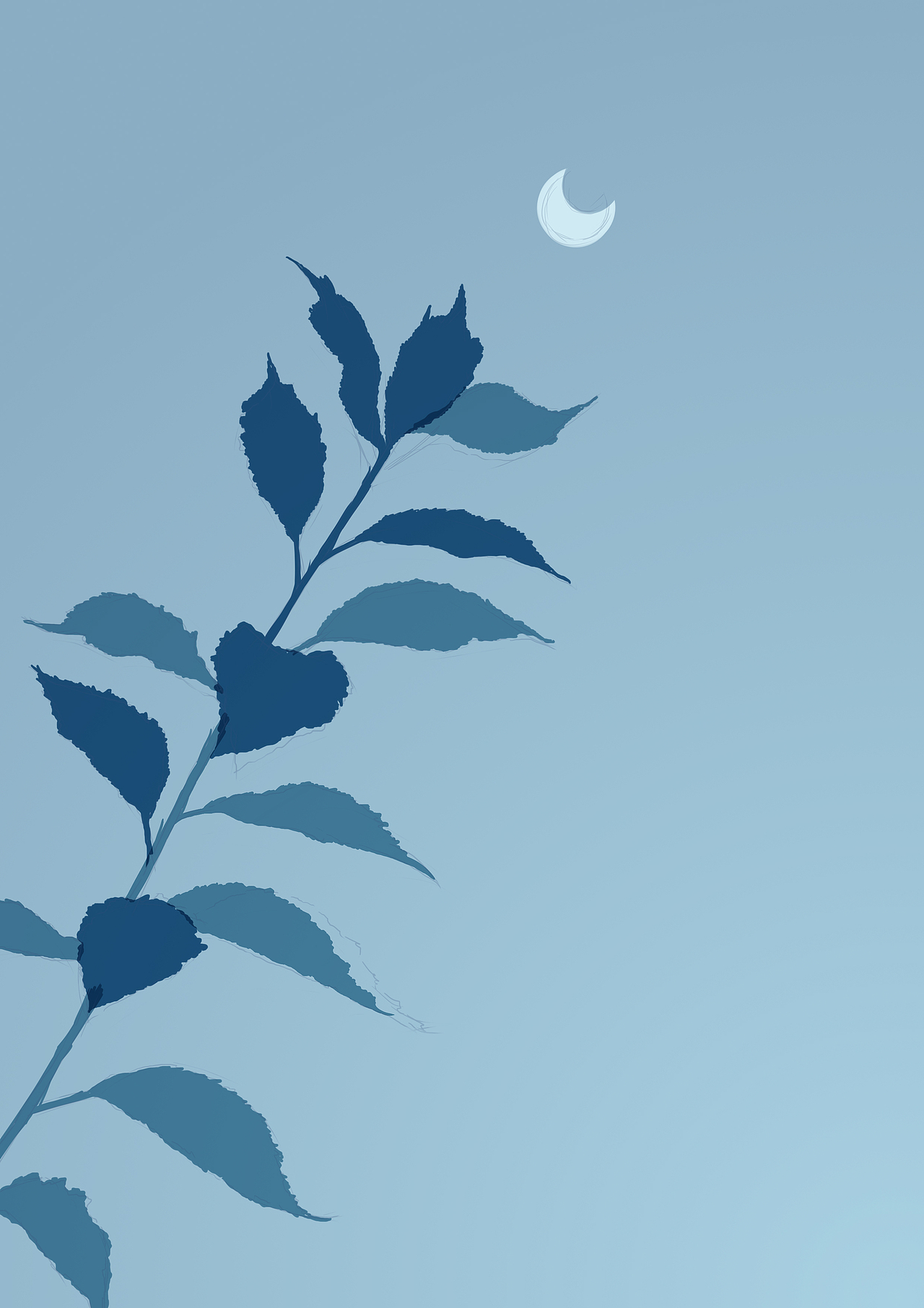 [板绘-200622]水彩風日食板繪