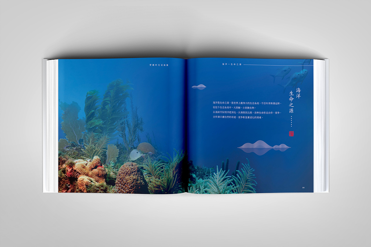 海藻文化手册 公司画册 企业画册（图ZMTAwMDgyNDgw） - 书籍/画册 - 站酷设计师王萍CY原创素材 - 站酷ZCOOL