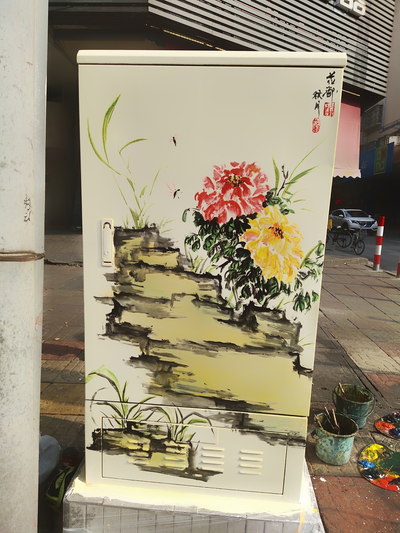 花都电箱彩绘