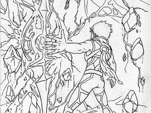 隨筆練習(xí)（個(gè)人主頁(yè)-ZMjgyMTI0NjQ=） - 單幅漫畫 - 站酷設(shè)計(jì)師GoatDevil原創(chuàng)素材 - 站酷ZCOOL