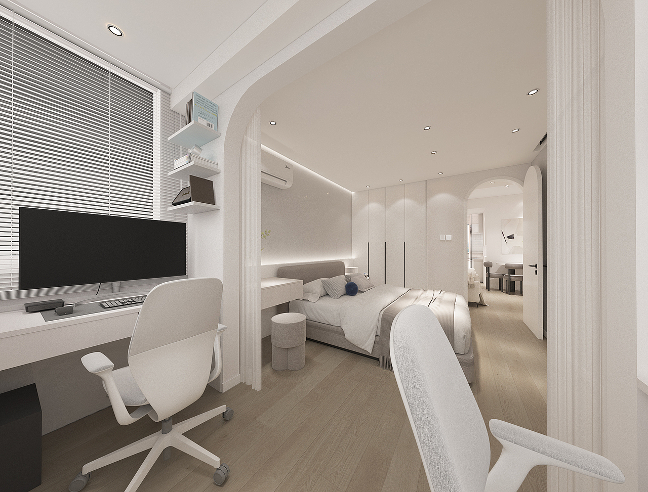 素雅简约小户型家装设计