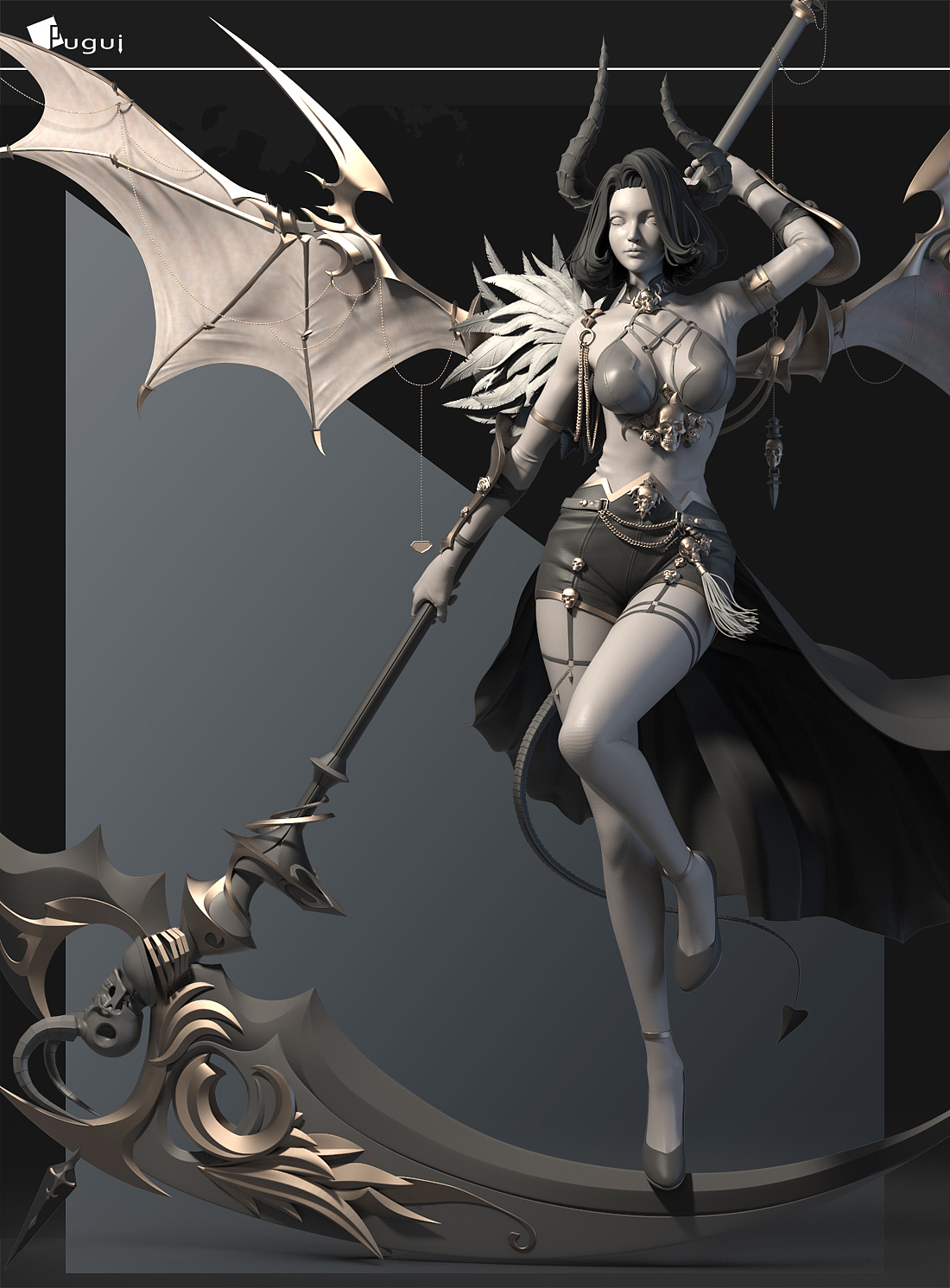 pugui游戏--14期角色精品班学员作品（图ZMzI3MDk4OTg4） - 人物/生物 - 站酷设计师pugui游戏原创素材 - 站酷ZCOOL