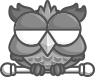 Foolish Owl~`呆呆猫头鹰~动态表情~·（图ZMTE2MzAzMTY=） - 新锐潮流插画 - 站酷设计师yuanzi0410原创素材 - 站酷ZCOOL