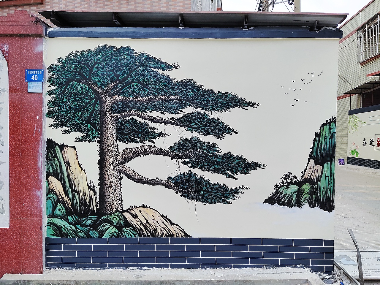 惠州竹园村乡村振兴彩绘