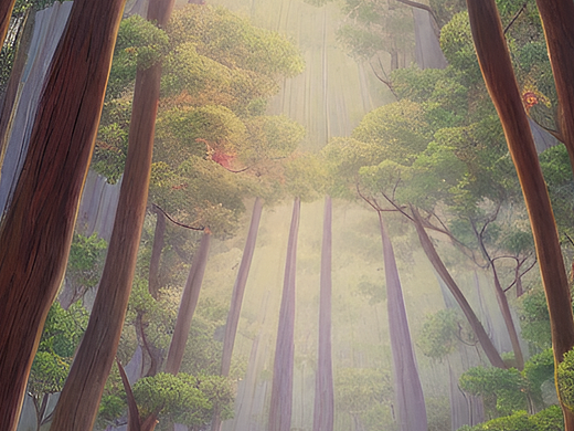 #站酷梦笔#玻璃罐里的森林，吉卜力（个人主页-ZNjQ2NDY0MzI=） - AI作品 - 站酷设计师dadida原创素材 - 站酷ZCOOL