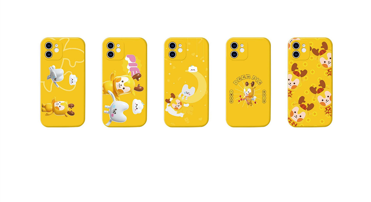 原创IP形象设计|鹿小派 pie