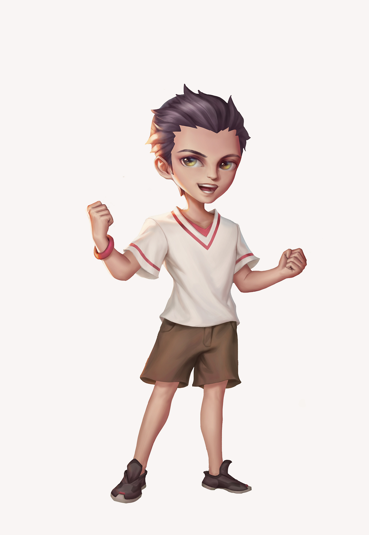 爬杆角色与皮肤