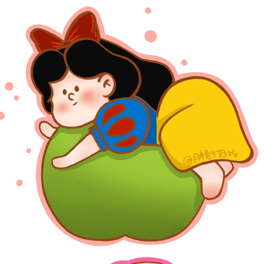 当迪士尼公主都是肉肉姑娘