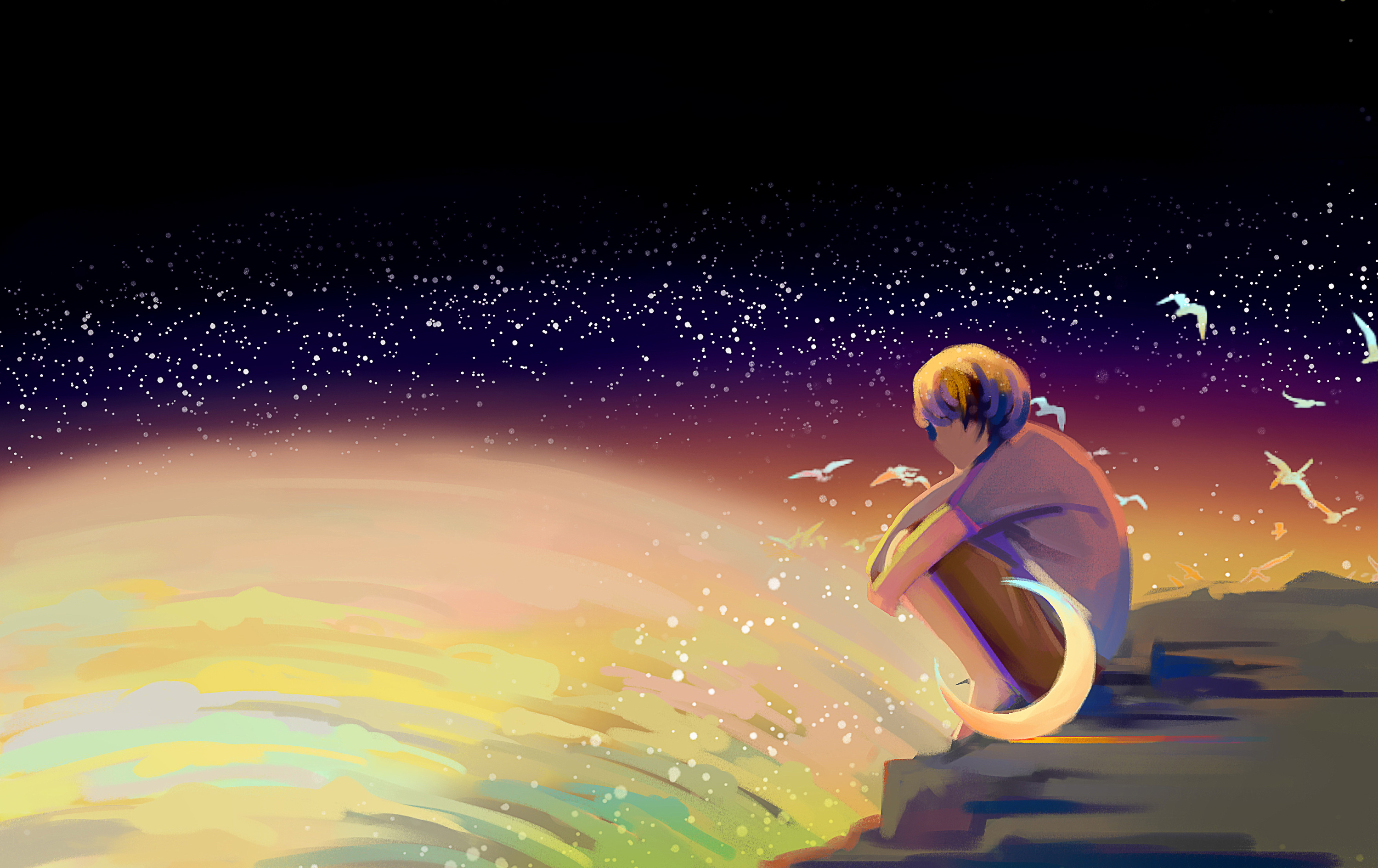 孤岛3|插画|创作习作|亮亮和他自己 - 原创作品 - 站酷 (zcool)