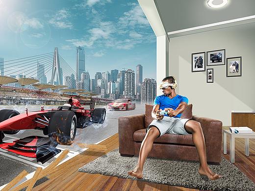 VR眼睛合成練習(xí)（個人主頁-ZMjYzMzI1NjA=） - 其他平面 - 站酷設(shè)計師萌萌的小希原創(chuàng)素材 - 站酷ZCOOL