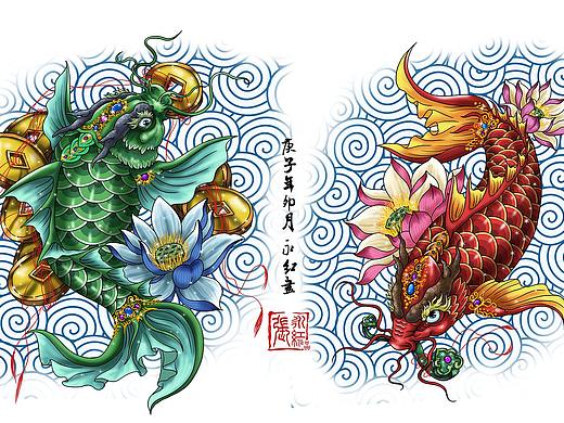 吉祥瑞兽--鲤鱼