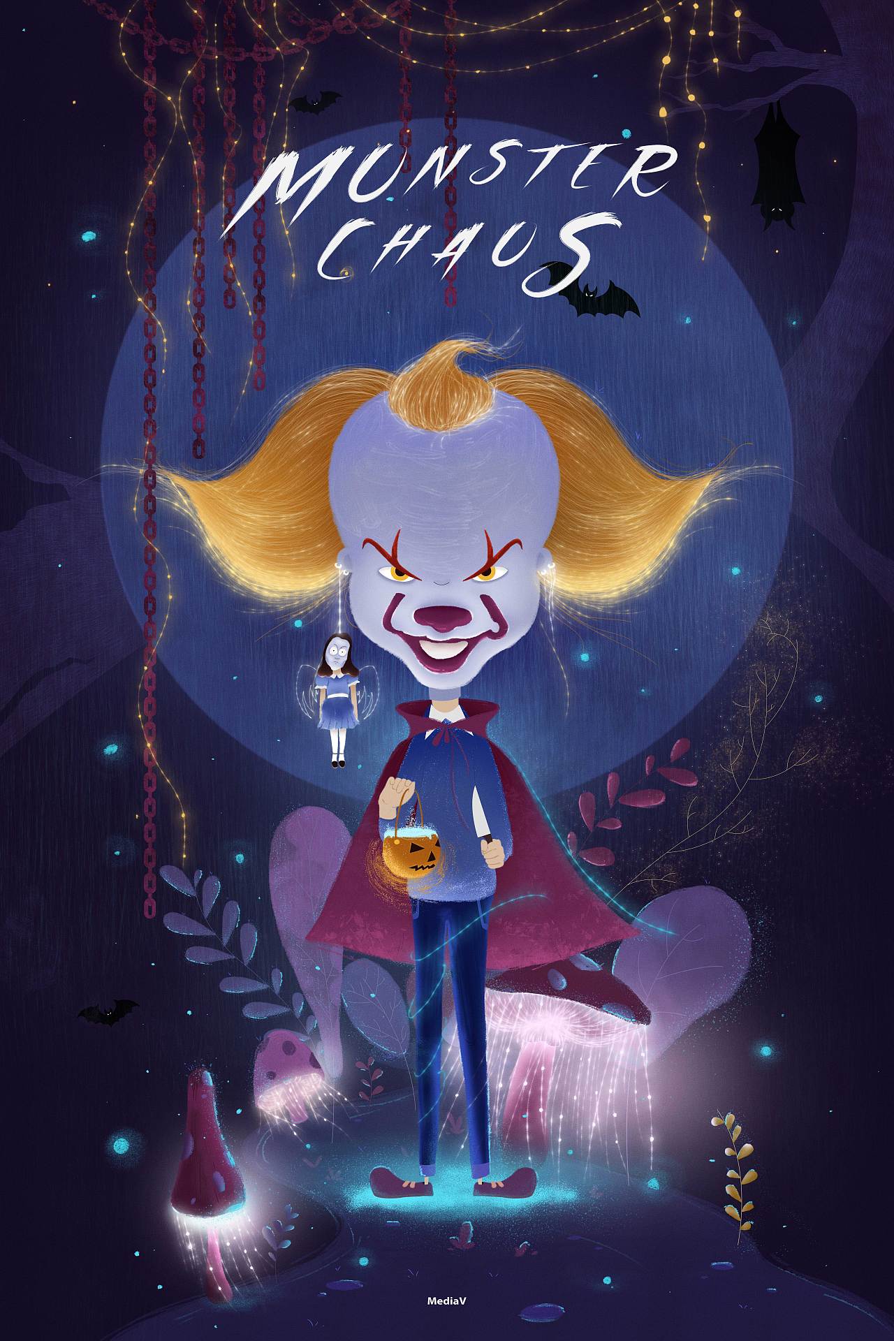 Monster Chaos（图ZMTgyNTE5NzAw） - 商业插画 - 站酷设计师叶子zhengjiexuan原创素材 - 站酷ZCOOL