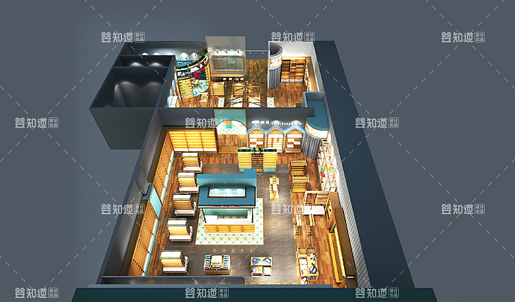 河源母婴店装修设计|河源母婴店铺装修设计效果图（图ZMTM4MjE2NDY4） - 家装设计 - 站酷设计师河源母婴店铺装修原创素材 - 站酷ZCOOL
