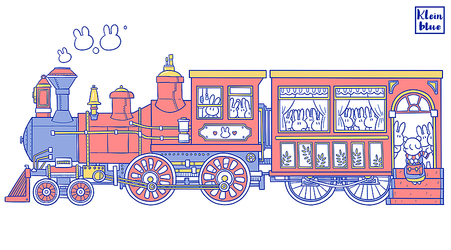 在克莱茵蓝的世界旅行（胶卷商稿）（图ZMTk3Mzc1MjMy） - 商业插画 - 站酷设计师KATA种籽原创素材 - 站酷ZCOOL