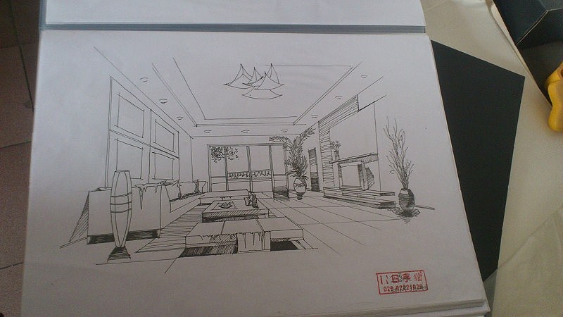 室内手绘表达