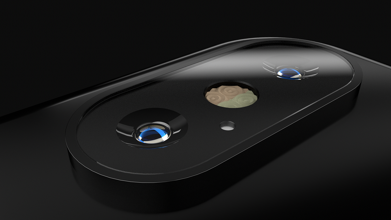 iphonex 三维产品扫光动画