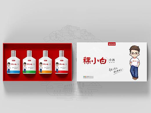 稞小白青春小酒青稞酒青海特产包装升级设计
