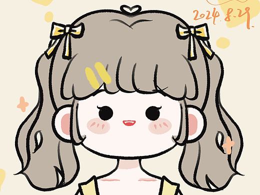 双马尾女孩