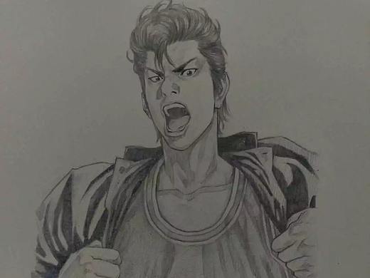 樱木花道（个人主页-ZMzk1MDY0NjQ=） - 单幅漫画 - 站酷设计师lmt24原创素材 - 站酷ZCOOL