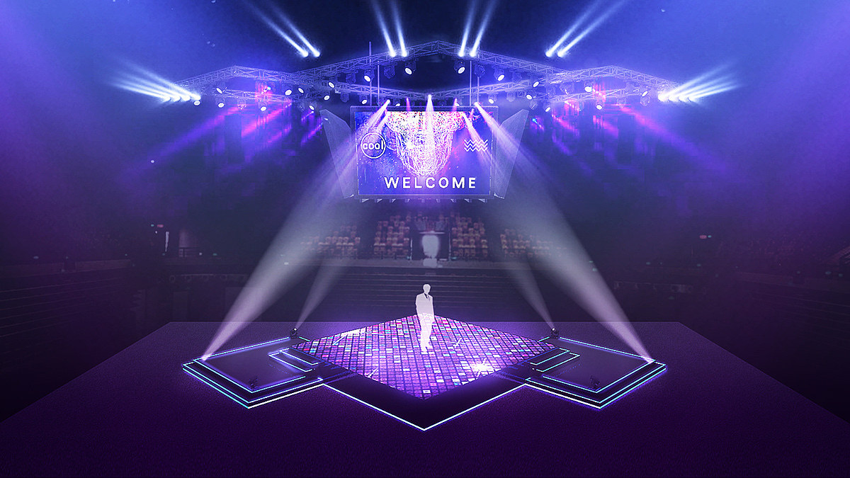 电音节舞台设计|三维|场景|柠檬之恋_原创作品-站酷zcool