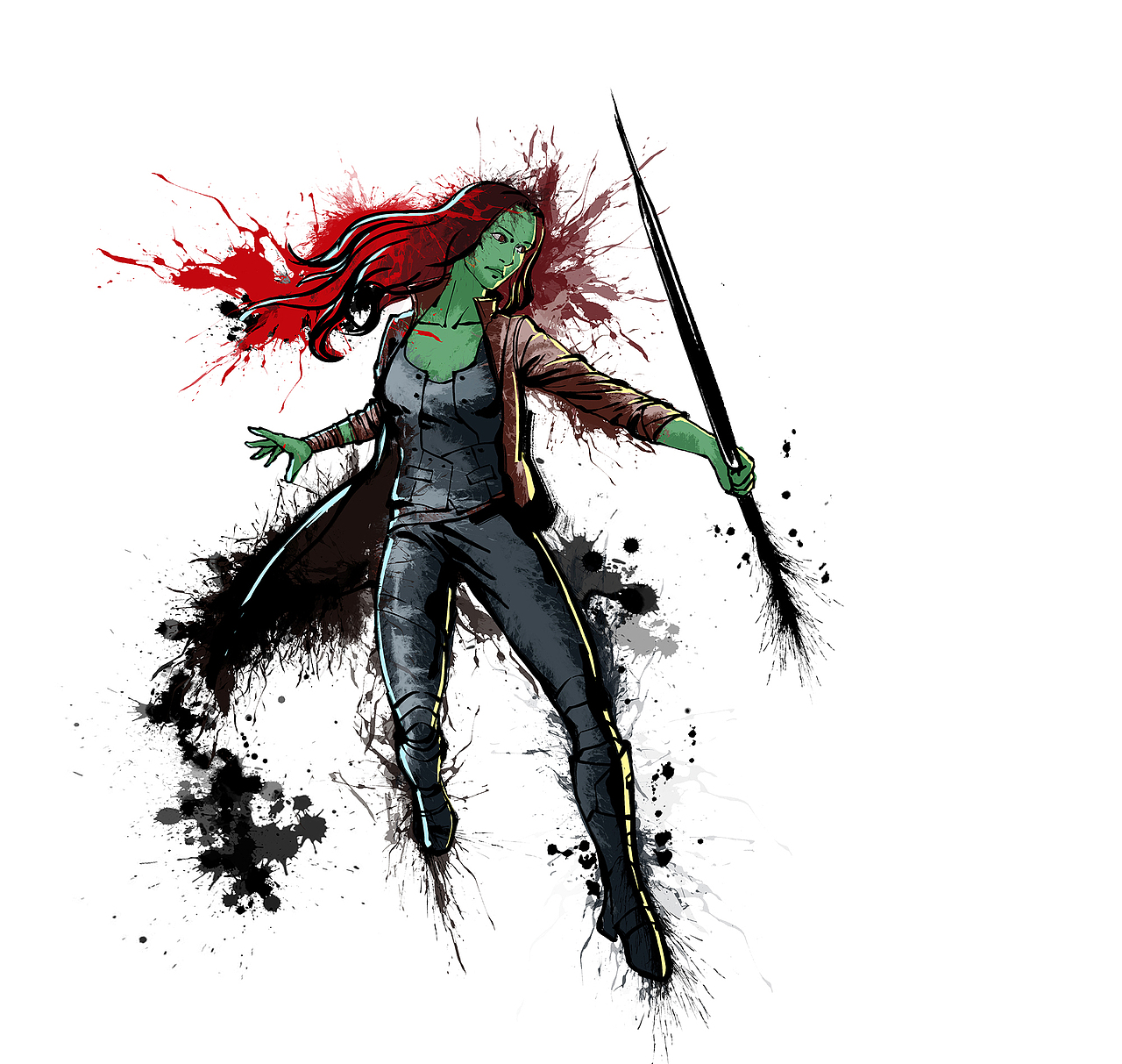 蹭个热度，复仇者联盟（图ZMTE0Mjg5NzI4） - 商业插画 - 站酷设计师小艺侠原创素材 - 站酷ZCOOL