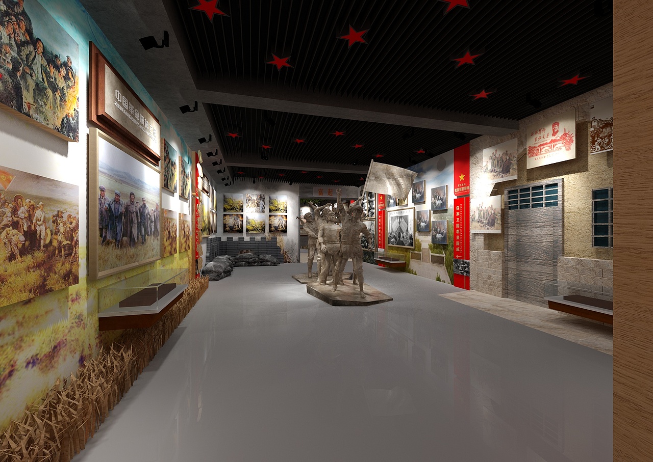 “不忘初心 牢记使命”主题教育展馆（图ZMTIxOTg5NDAw） - 展陈设计 - 站酷设计师王东WANGDONG设计原创素材 - 站酷ZCOOL