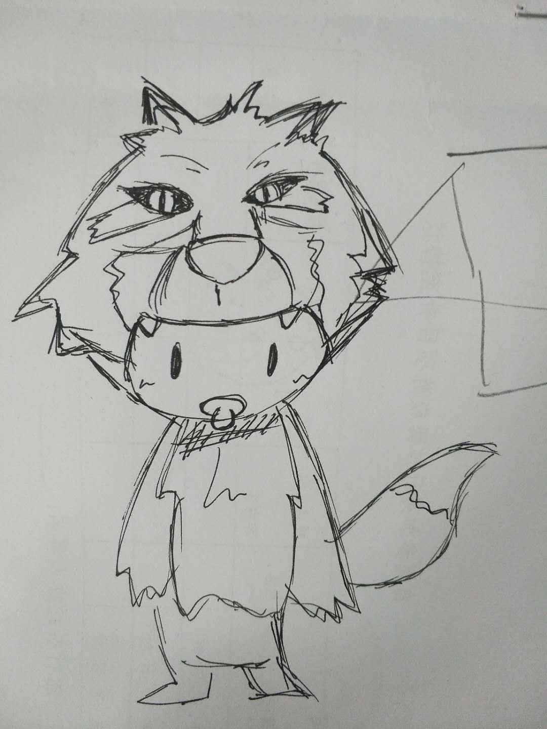 AI练习 穿着动物服装的小孩