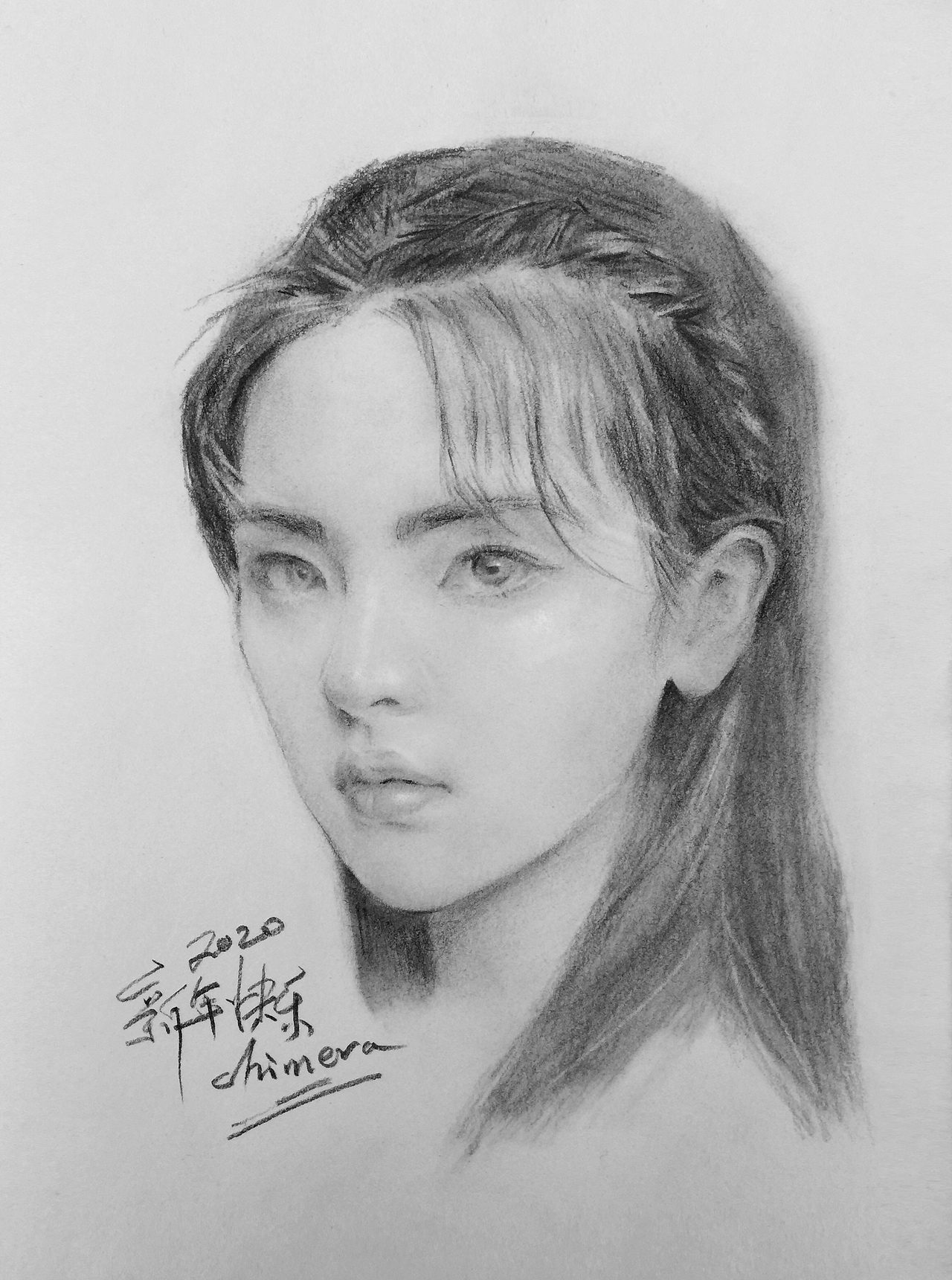 素描杨超越