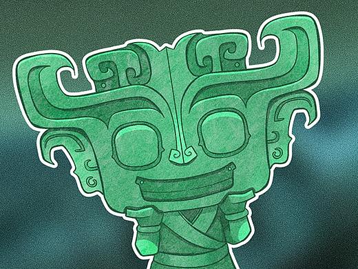 三星堆形象Q版表情系列 · 第二弹