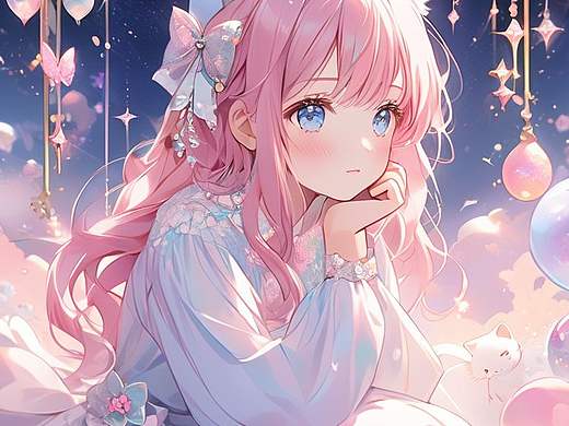 动漫，二次元少女