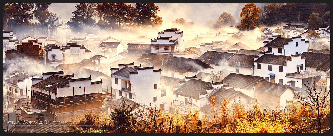 《婺源,石城》（图ZMjIwMzQ2NTI=） - 风光摄影 - 站酷设计师摄影师子意原创素材 - 站酷ZCOOL