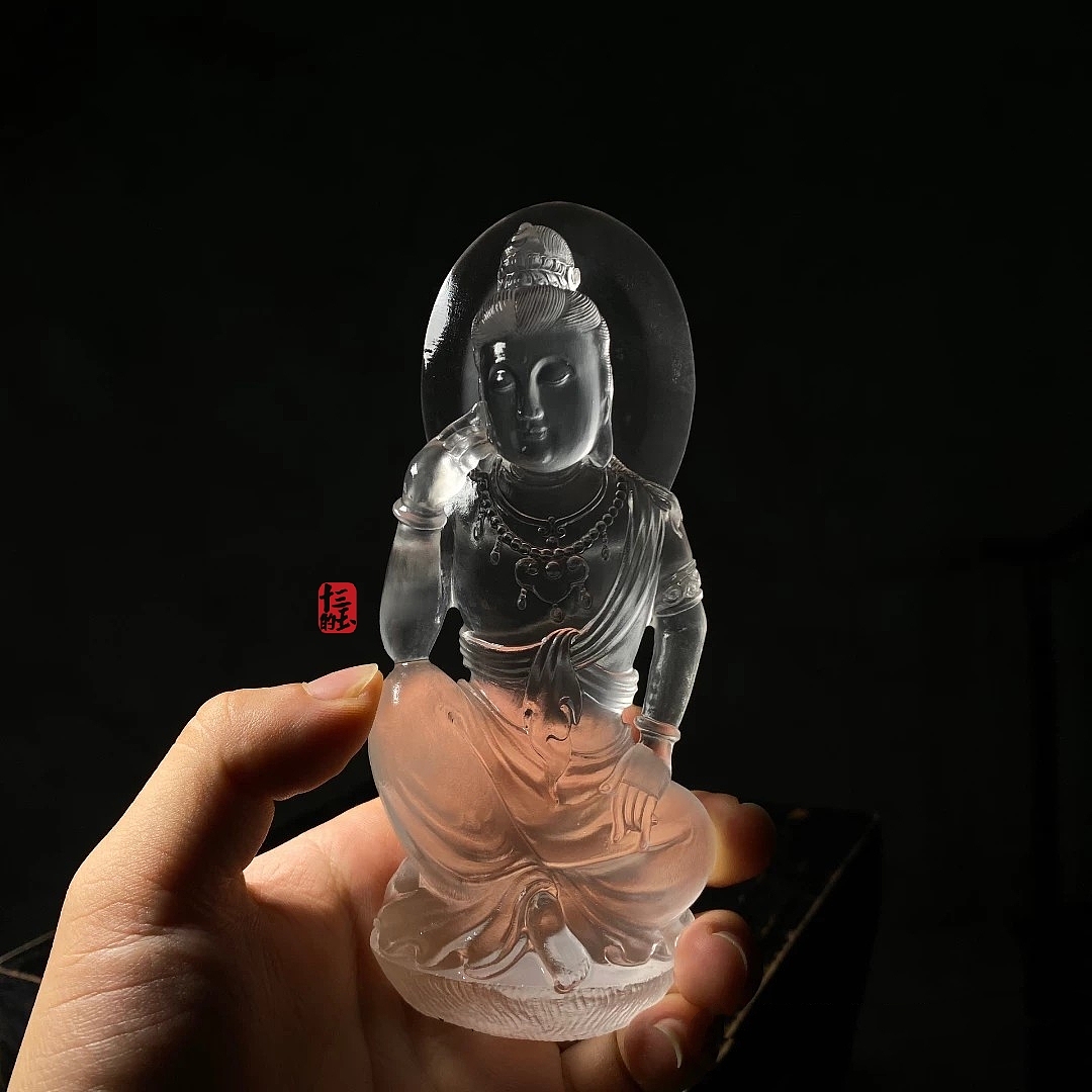 水晶·思维·菩萨造像