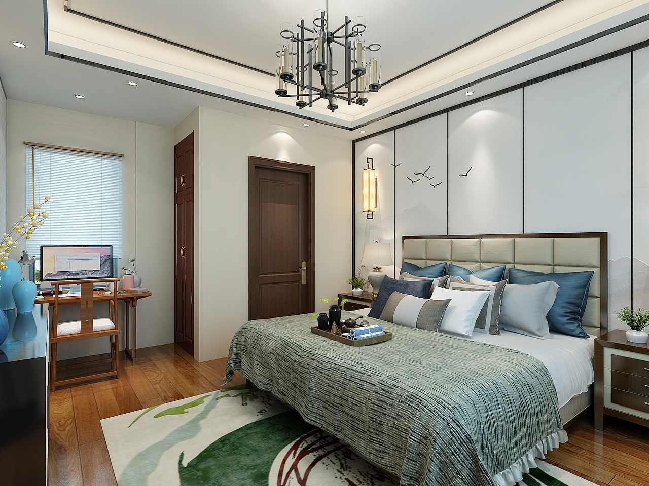 新中式别墅挑空分享