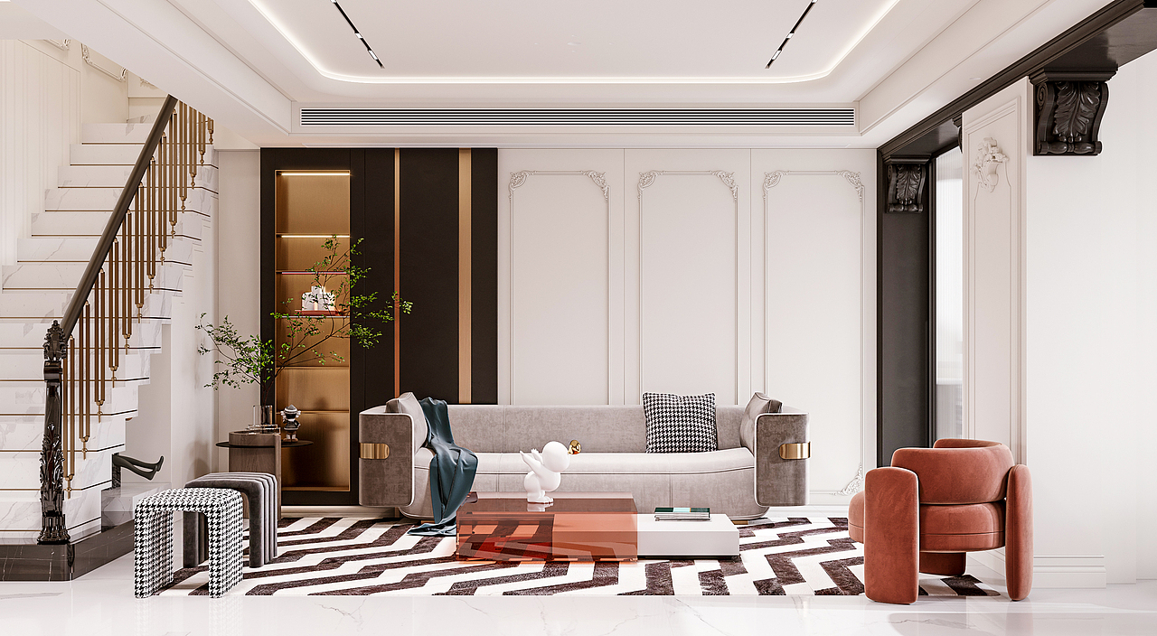 现代简美客餐厅