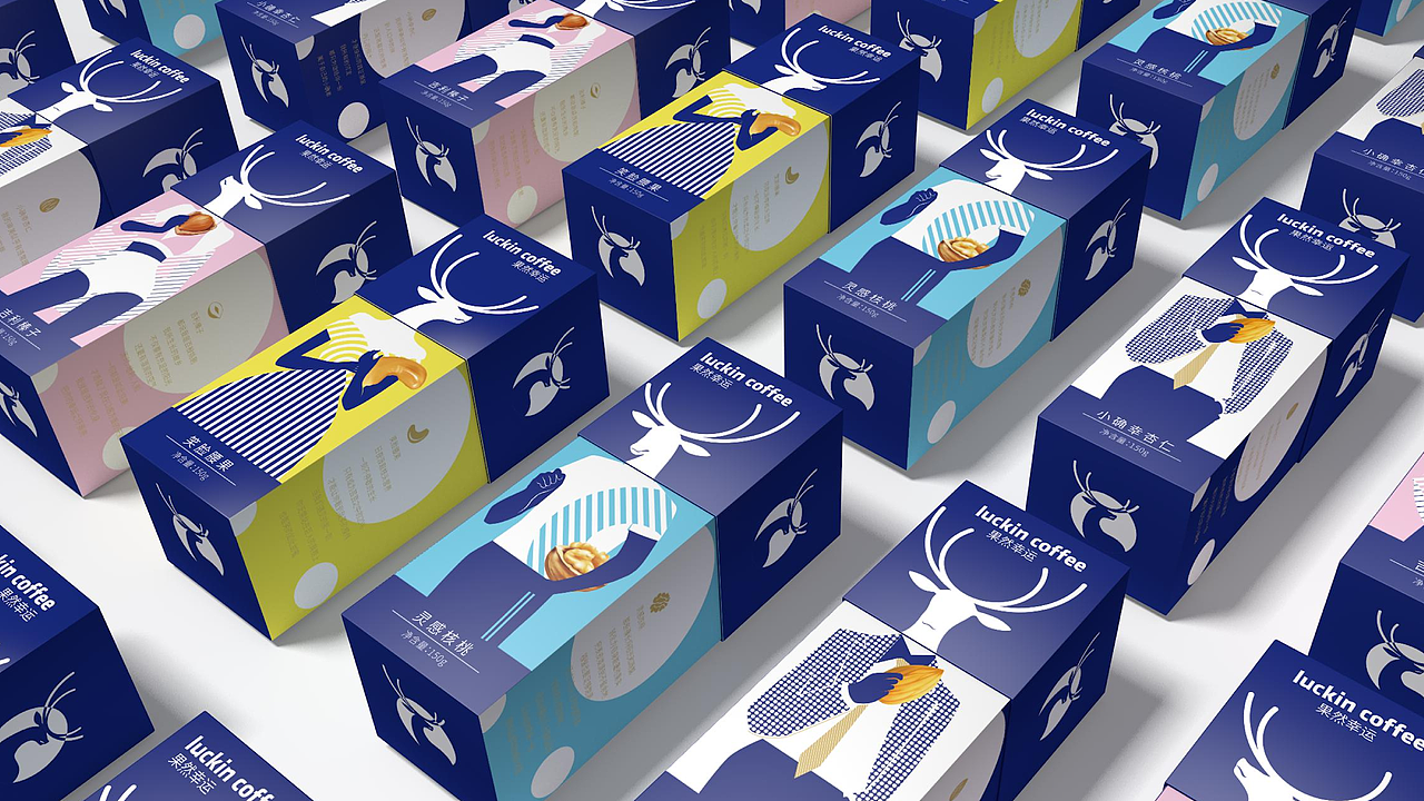 《瑞幸咖啡》-包装设计（图ZMjM4NzMxNzUy） - 包装 - 站酷设计师LEL来已来原创素材 - 站酷ZCOOL