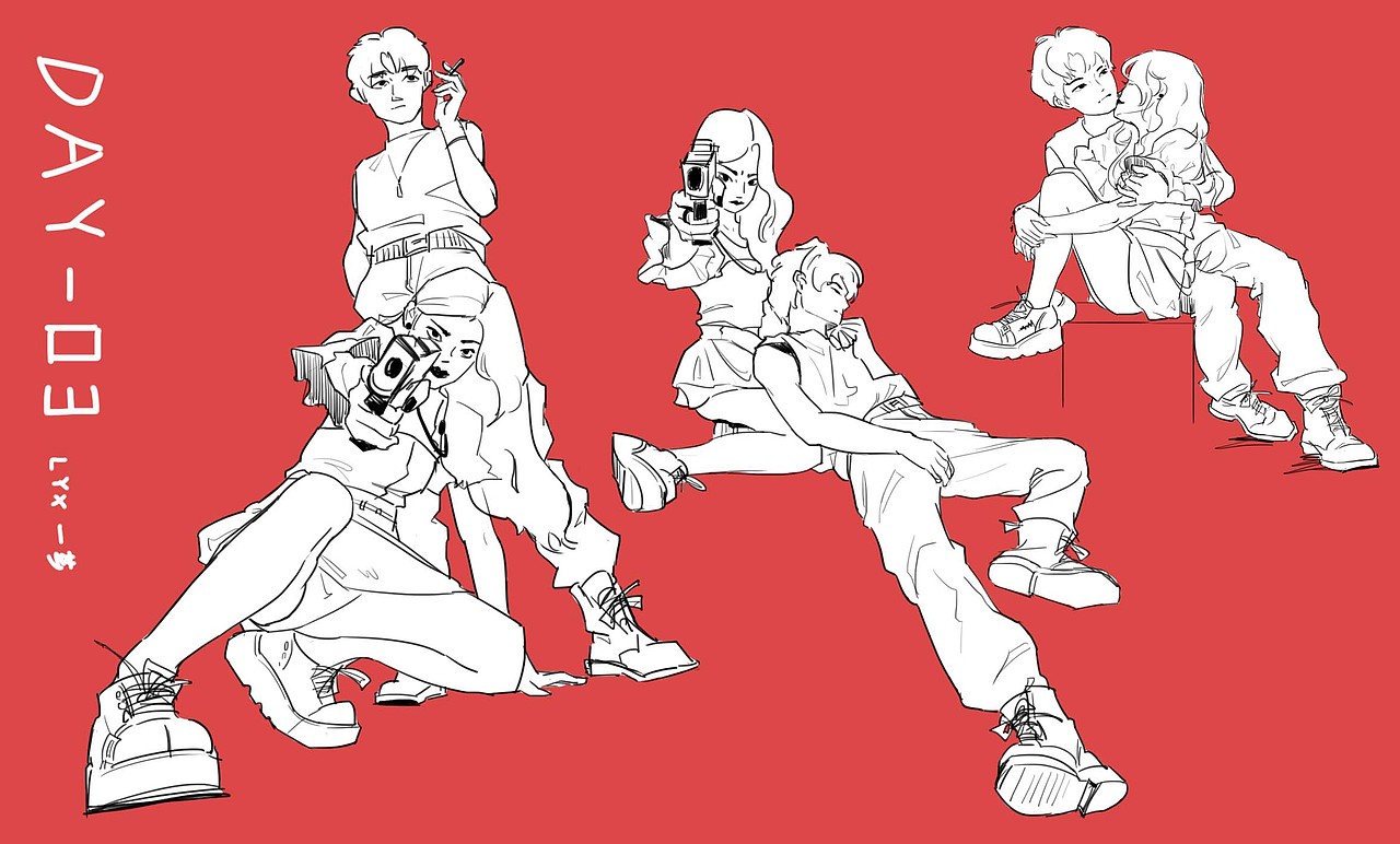 #速寫60天挑戰(zhàn)賽#day.3（圖ZMjkxMDA1MjU2） - 創(chuàng)作習(xí)作 - 站酷設(shè)計(jì)師LYX襄原創(chuàng)素材 - 站酷ZCOOL