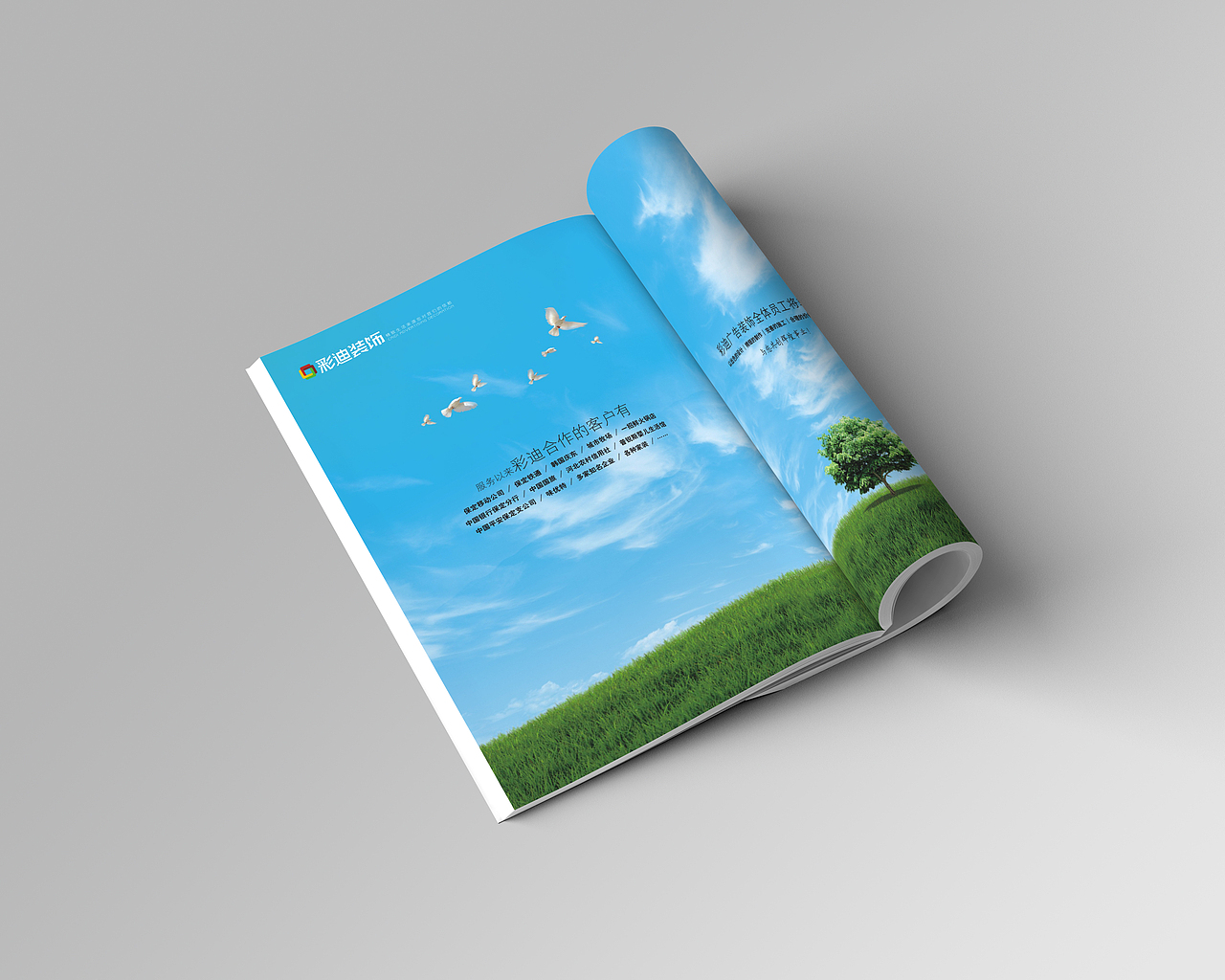 装饰公司画册设计（图ZOTc4NjgwODQ=） - 书籍/画册 - 站酷设计师隔壁DE老张原创素材 - 站酷ZCOOL