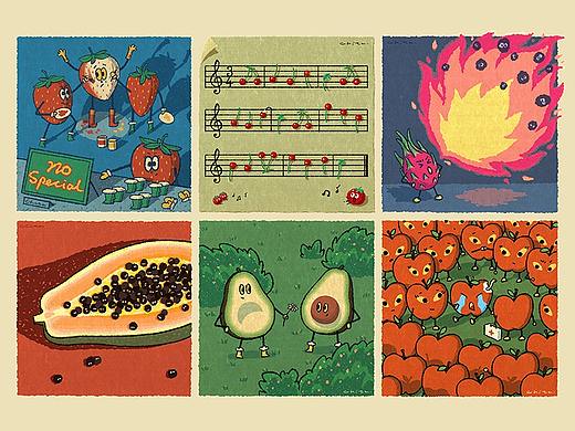Fruit life（个人主页-ZNTczMTM1MjA=） - 创作习作 - 站酷设计师Chita_L原创素材 - 站酷ZCOOL