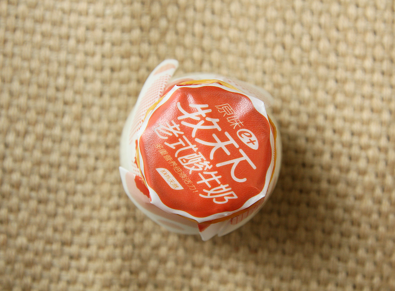 牧天下老式酸奶包装